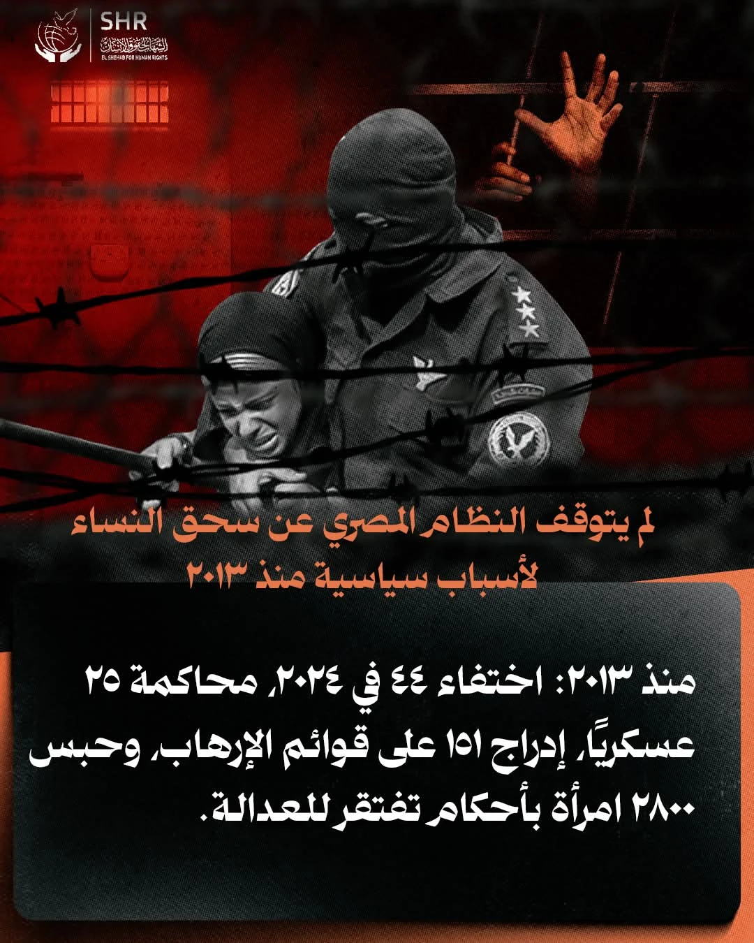 حملة حقوقية بمناسبة اليوم الدولي للقضاء علي العنف ضد المرأة