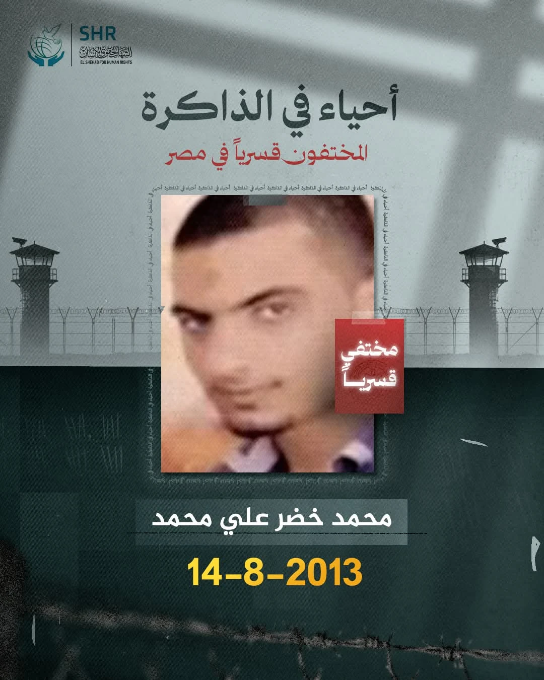 حملة حقوقية بمناسبة اليوم العالمي لمناهضة جريمة الاخفاء القسري 